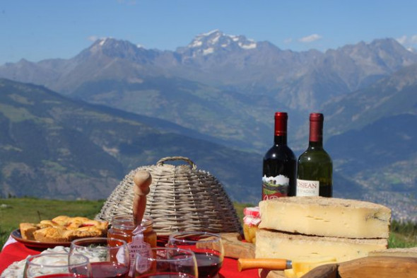 Typical enogastronomy of the Aosta Valley